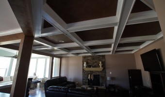 GENERAL CONST.- COFFERED CEILING- BROMBERG